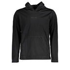 Calvin Klein Black Polyester Men's Hooded Sweater