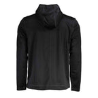 Calvin Klein Black Polyester Men's Hooded Sweater