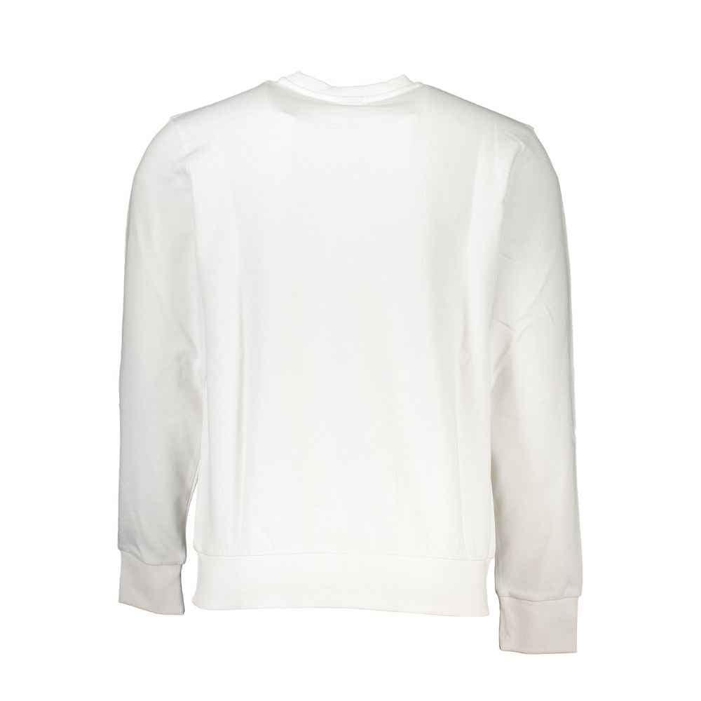 North Sails White Cotton Men Sweater