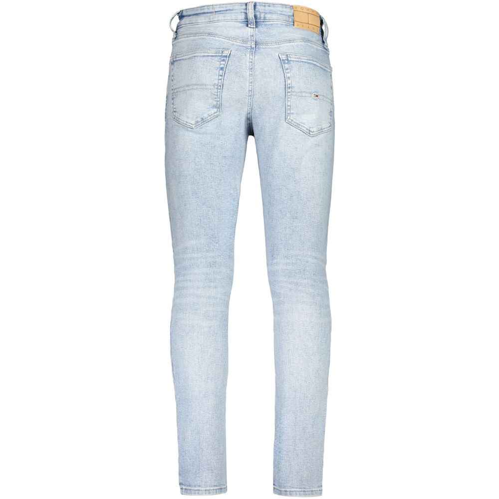 Tommy Hilfiger Blue Cotton Men's Tapered Jean
