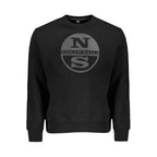 North Sails Black Cotton Men Sweater