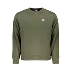 North Sails Green Cotton Men Sweater