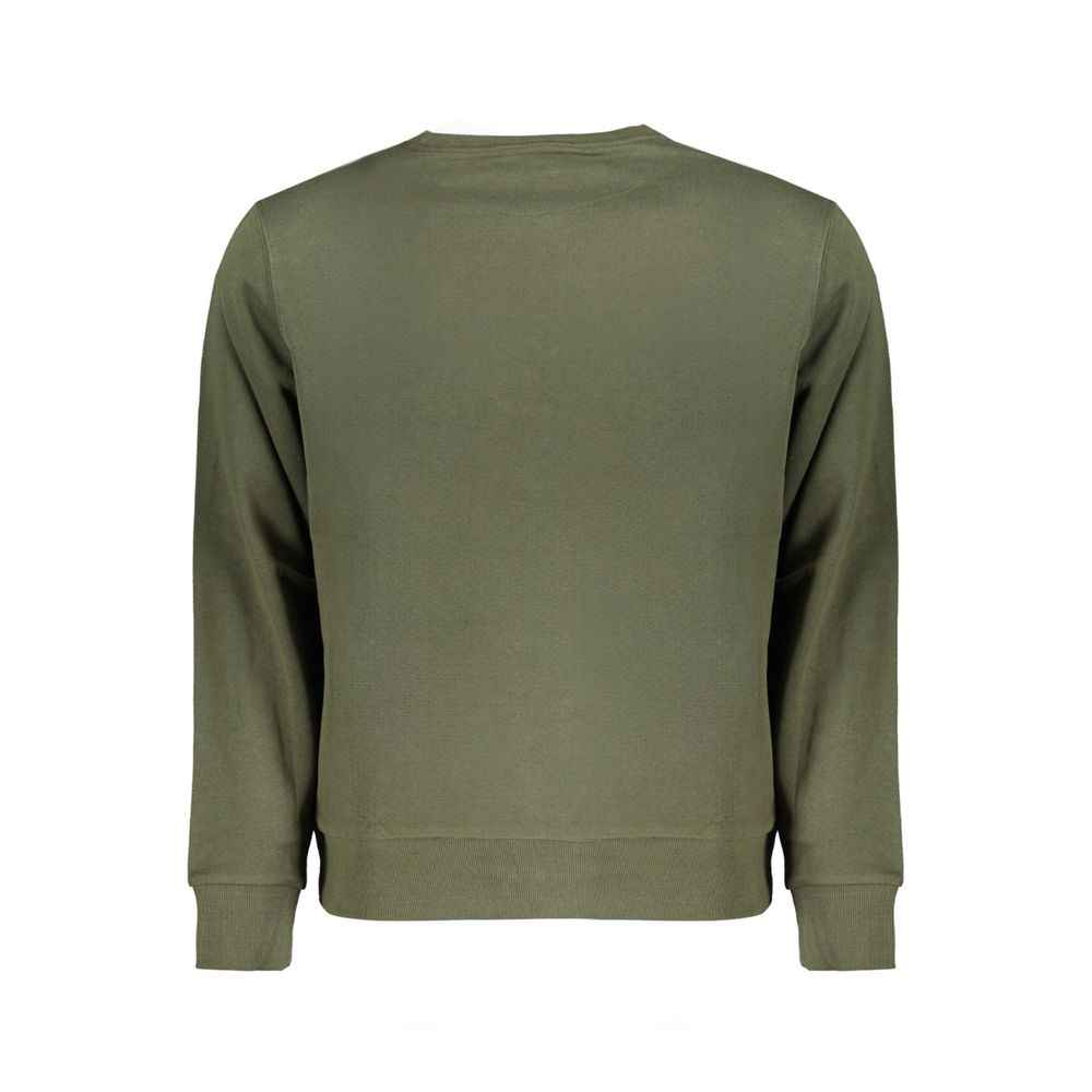 North Sails Green Cotton Men Sweater