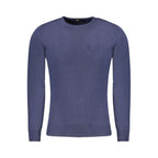 Cavalli Class Blu Viscosa Men Sweater