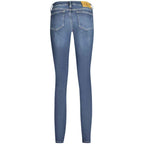 Calvin Klein Blue Cotton Women Jeans