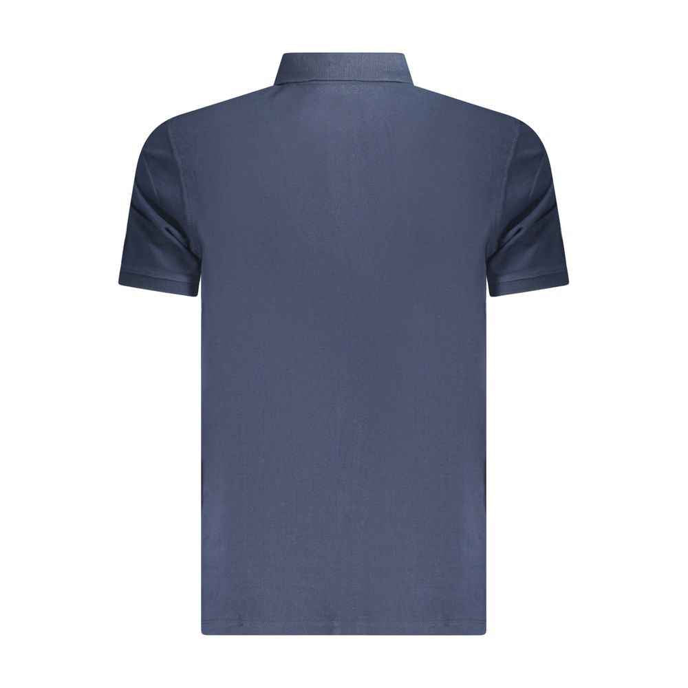 Timberland Blue Cotton Men Polo Shirt