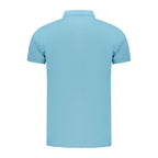 Norway 1963 Light Blue Cotton Men Polo Shirt