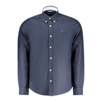 North Sails Blue Cotton Men Shirt