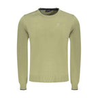 North Sails Green Cotton Men Sweater