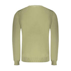 North Sails Green Cotton Men Sweater