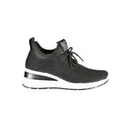 Laura Biagiotti Black Polyester Women Sneaker