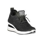 Laura Biagiotti Black Polyester Women Sneaker