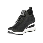 Laura Biagiotti Black Polyester Women Sneaker