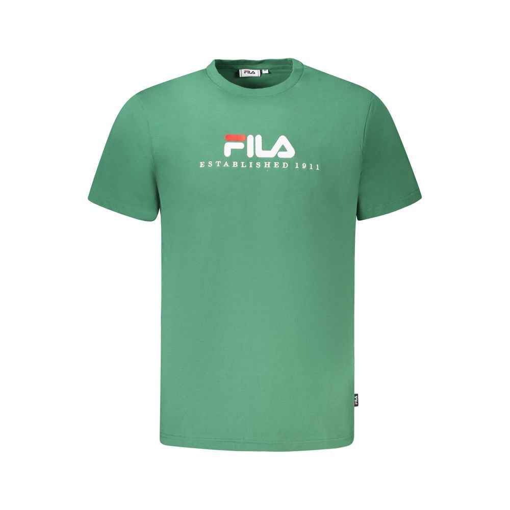 Fila Green Cotton T-Shirt