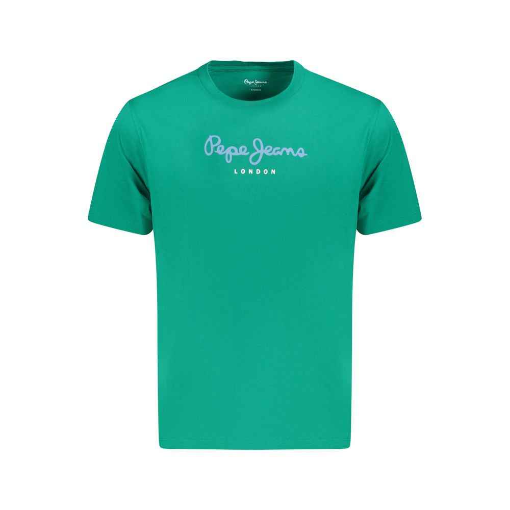 Pepe Jeans Green Cotton T-Shirt