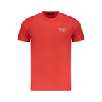 Cavalli Class Red Cotton Men T-Shirt