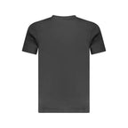 Cavalli Class Black Cotton Men T-Shirt