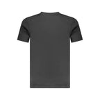 Cavalli Class Black Cotton Men T-Shirt
