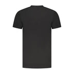 Cavalli Class Black Cotton Men T-Shirt