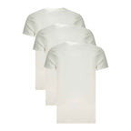 Calvin Klein White Cotton Men T-Shirt