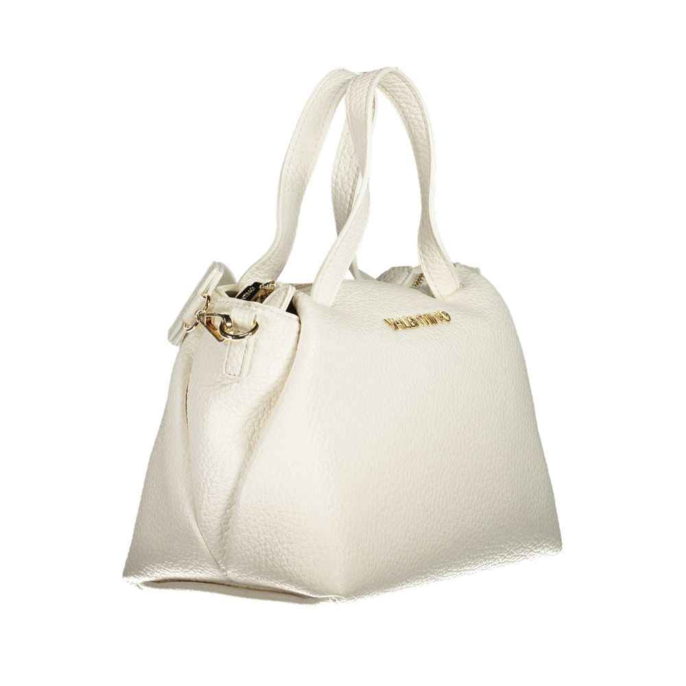 Mario Valentino White Polyethylene Handbag