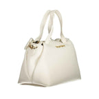 Mario Valentino White Polyethylene Handbag