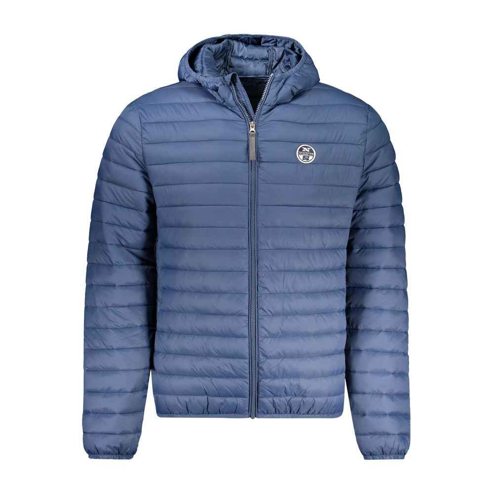 North Sails Blue Polyamide Men Jacket