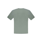 North Sails Green Cotton Men T-Shirt