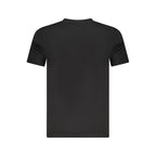 Cavalli Class Black Cotton Men T-Shirt