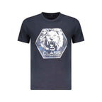 Cavalli Class Blue Cotton Men T-Shirt