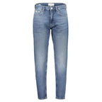 Calvin Klein Blue Cotton Men Jeans