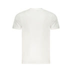 Cavalli Class White Cotton Men T-Shirt