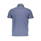 North Sails Blue Cotton Men Polo Shirt