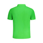 North Sails Green Cotton Men Polo Shirt