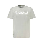 Timberland Gray Cotton Men T-Shirt