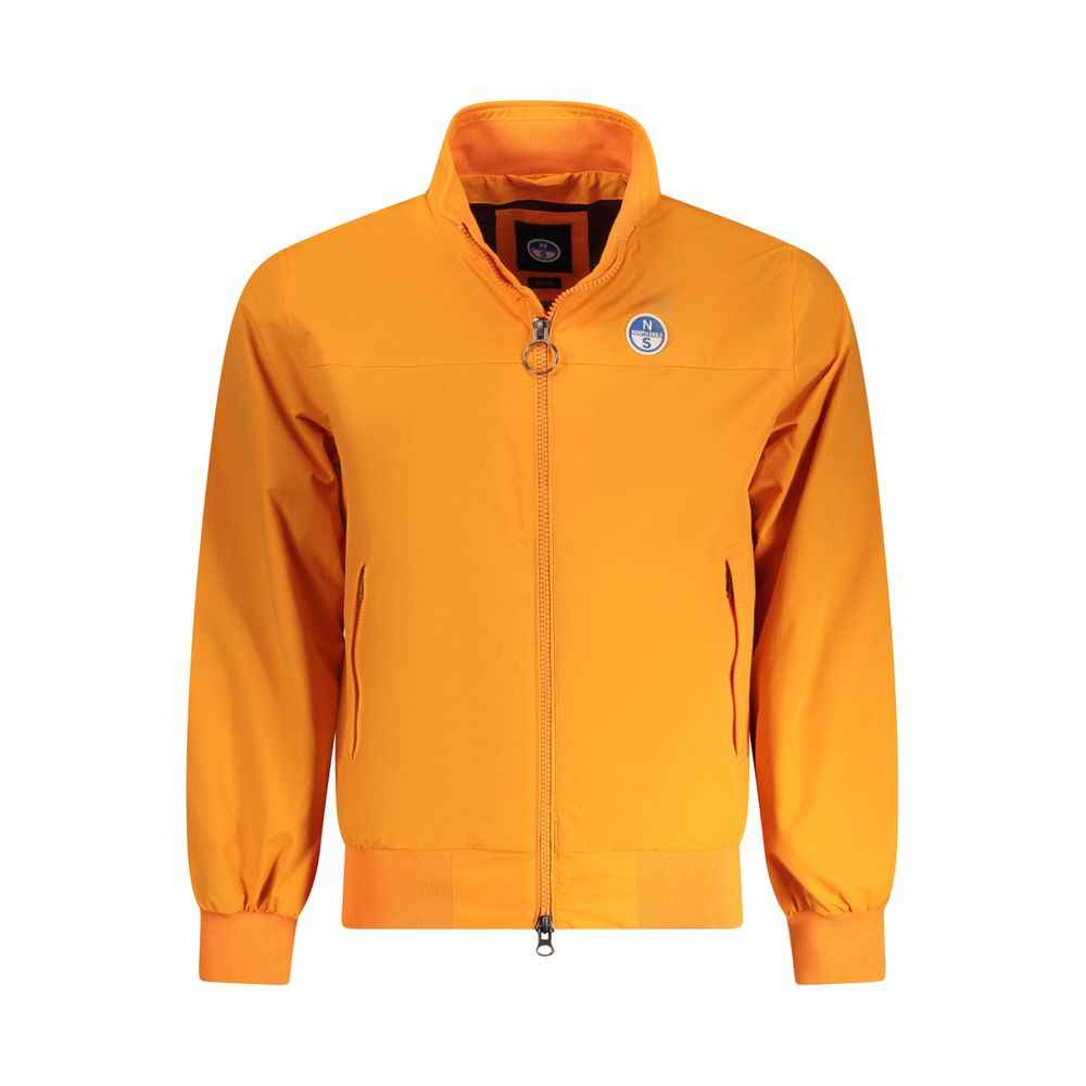 North Sails Orange Polyamide Men Jacket