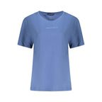 North Sails Blue Cotton Women T-Shirt
