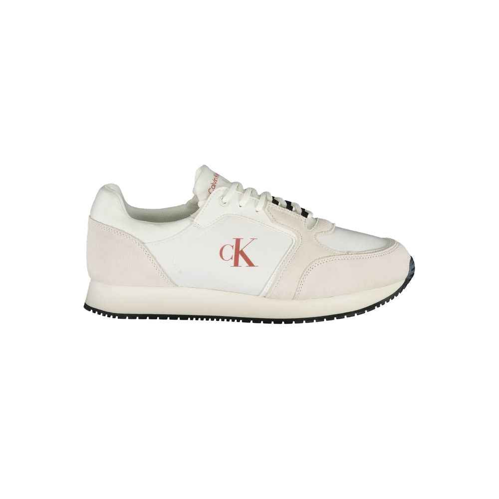 Calvin Klein White Leather Men Sneaker