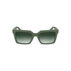 Calvin Klein Green Bio-Based Fabric Women Sunglasses