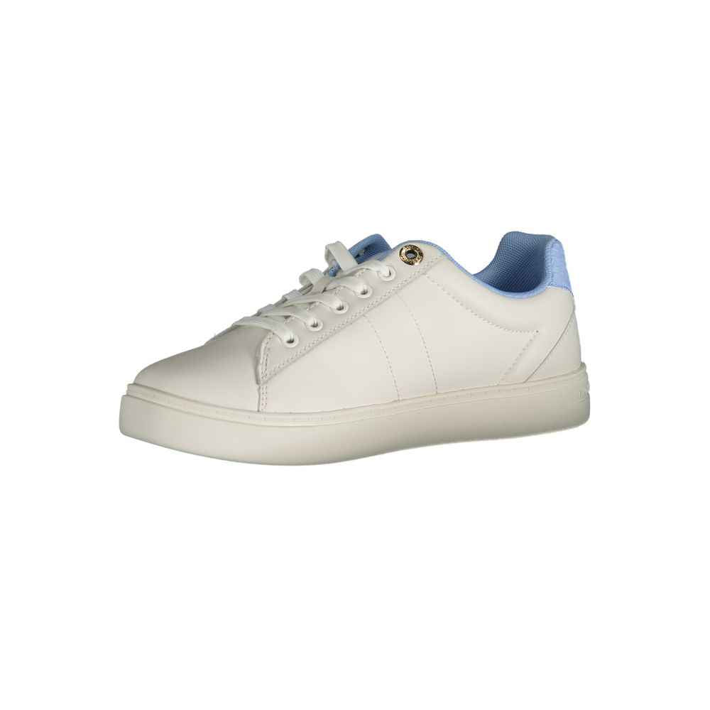 Tommy Hilfiger Light Blue Leather Women Sneaker