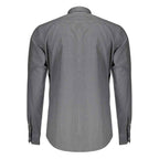 Harmont & Blaine Blue Cotton Shirt