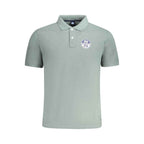 North Sails Green Cotton Men Polo Shirt