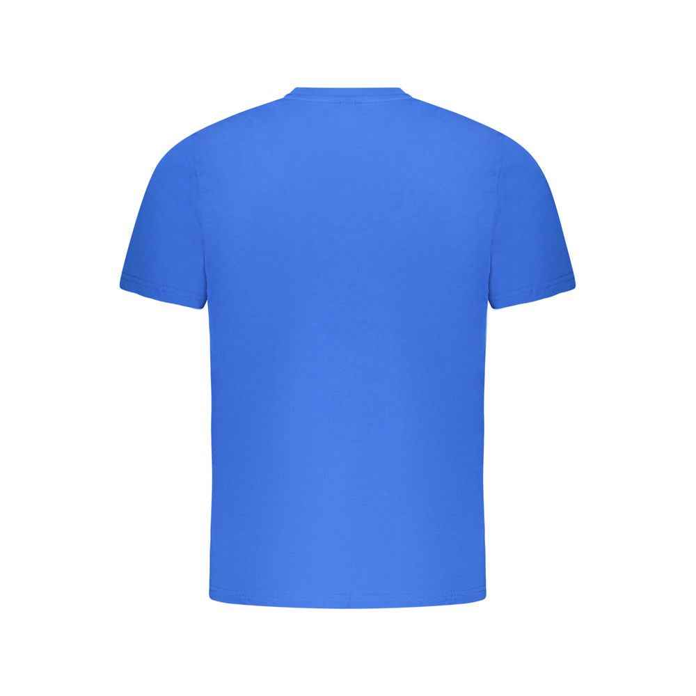 North Sails Blue Cotton Men T-Shirt