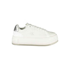 Calvin Klein White Leather Women Sneaker