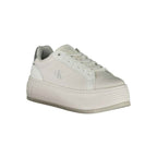 Calvin Klein White Leather Women Sneaker