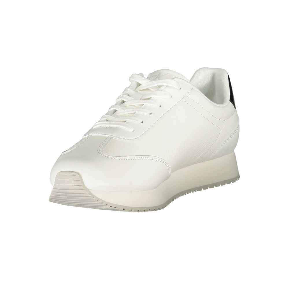 Calvin Klein White Leather Men Sneaker