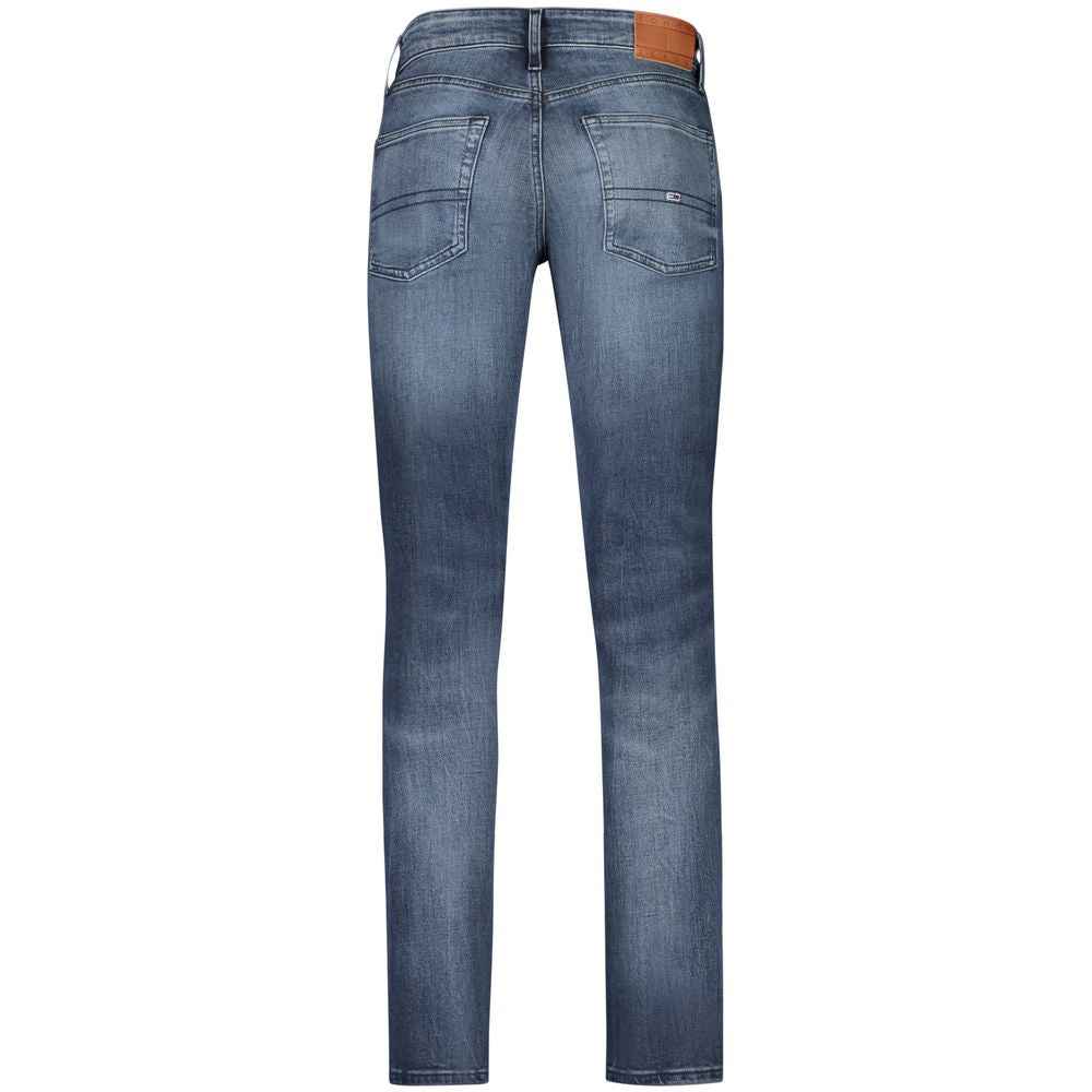 Tommy Hilfiger Blue Cotton Men Jeans