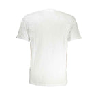 Vans White Cotton Men T-Shirt