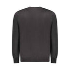 North Sails Black Cotton Men Sweater