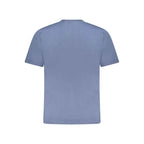 North Sails Blue Cotton Men T-Shirt